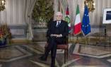 Il discorso di fine anno del Presidente Mattarella