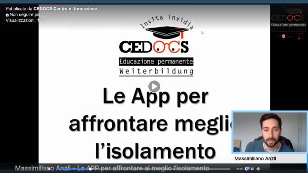 Cedocs, contro l&rsquo;isolamento le lezioni sono online