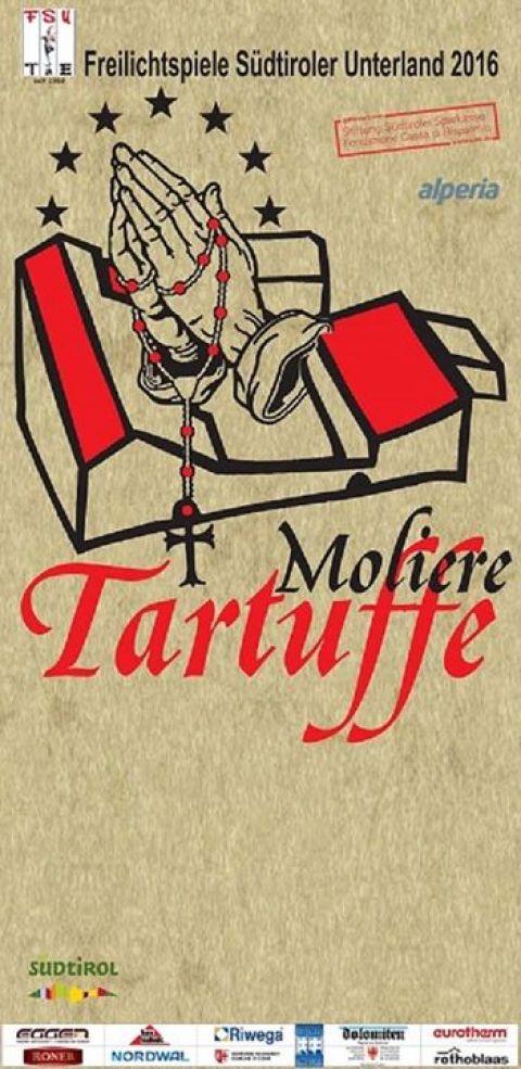 Il "Tartufo" di Moliere per la prima volta nella storia in scena in Suedtirol.