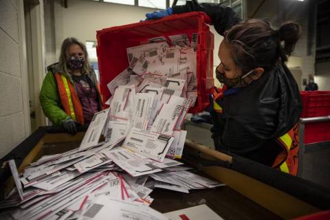 "Voto postale" all'origine della confusione politica USA