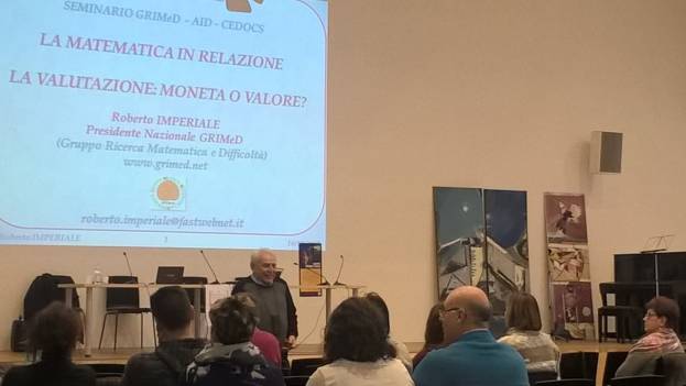 &ldquo;MATEMATICA IN RELAZIONE&rdquo;: seminario a Bolzano con il prof. Roberto Imperiale, presidente nazionale GRIMeD